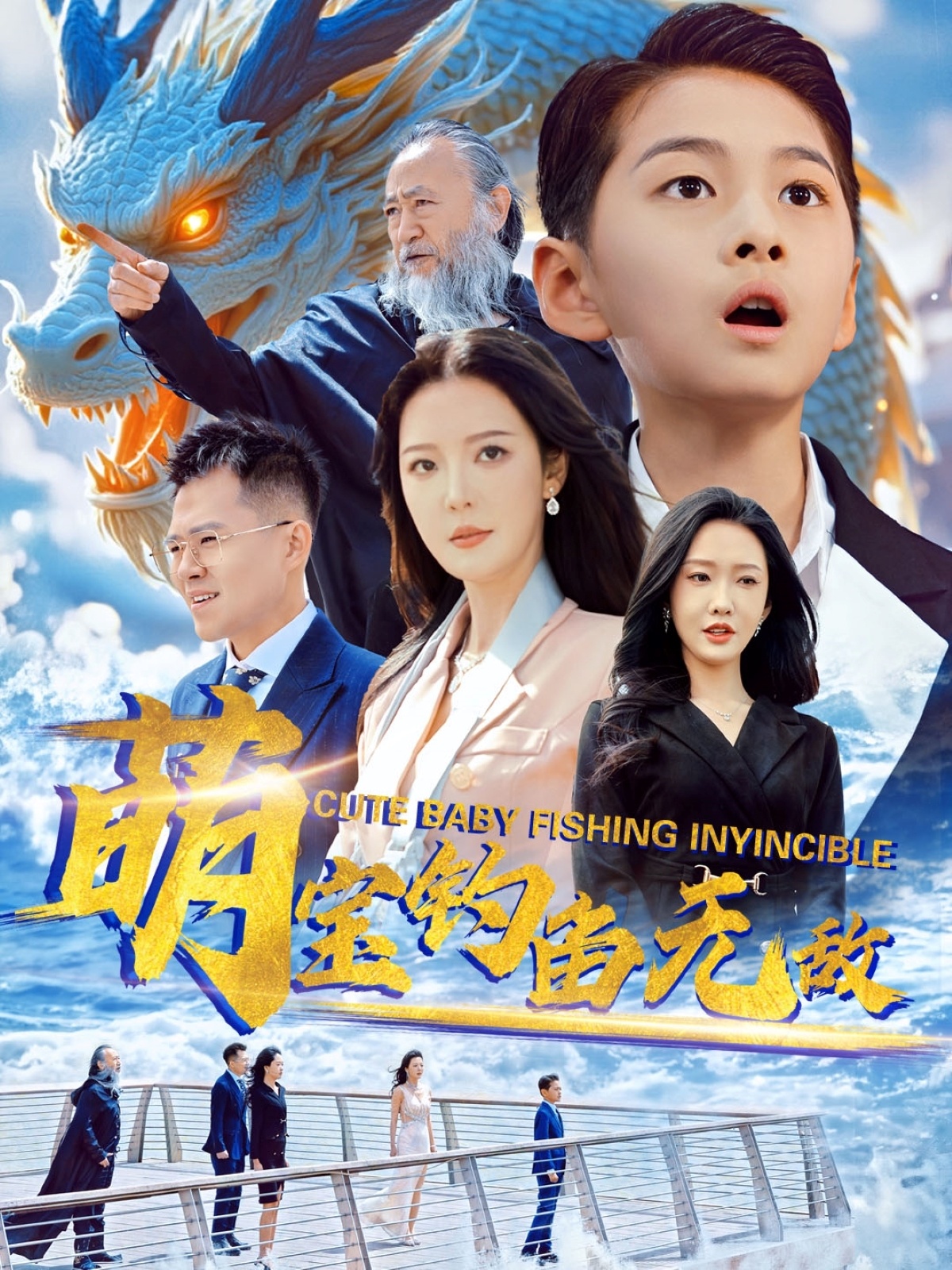 萌宝钓鱼无敌（61集）李明&陈雅琪-免费短剧