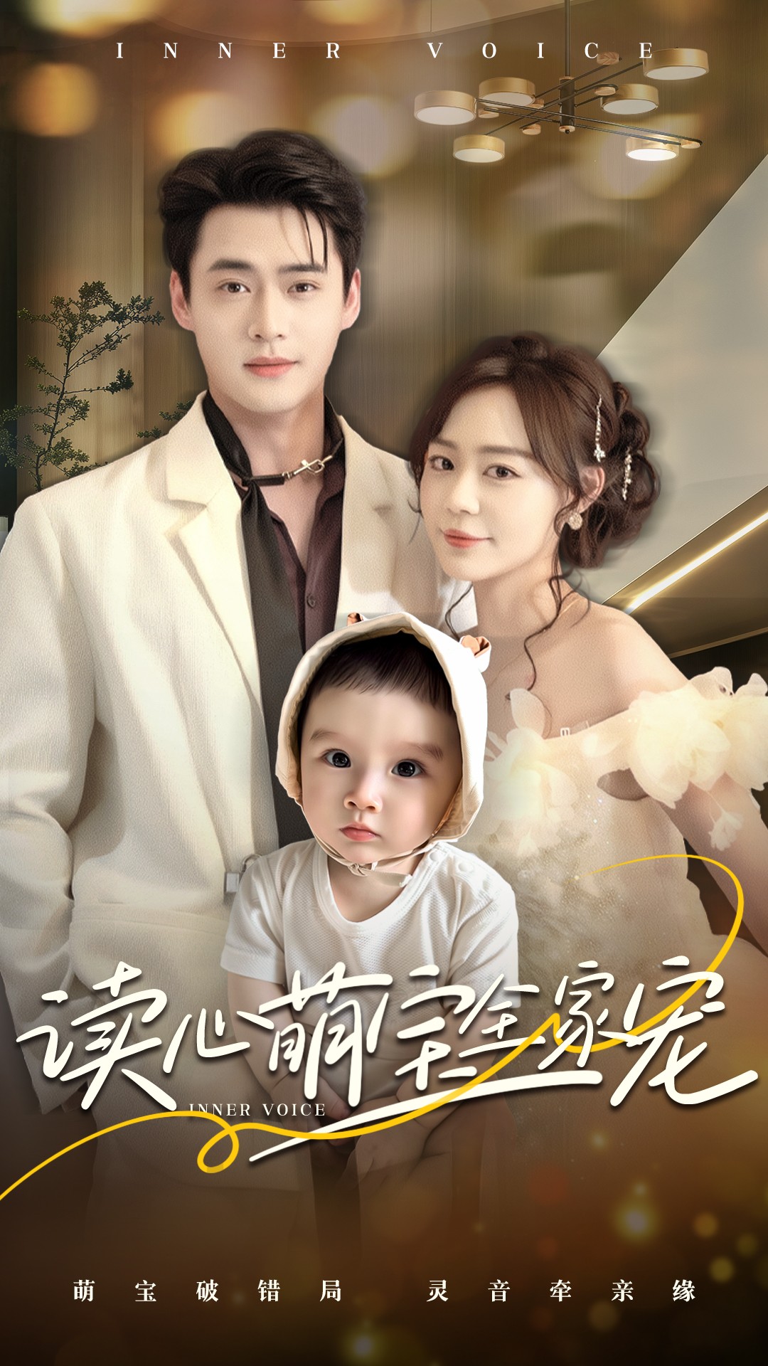 读心萌宝全家宠（63集）孙蔚琳&李旭辉-免费短剧