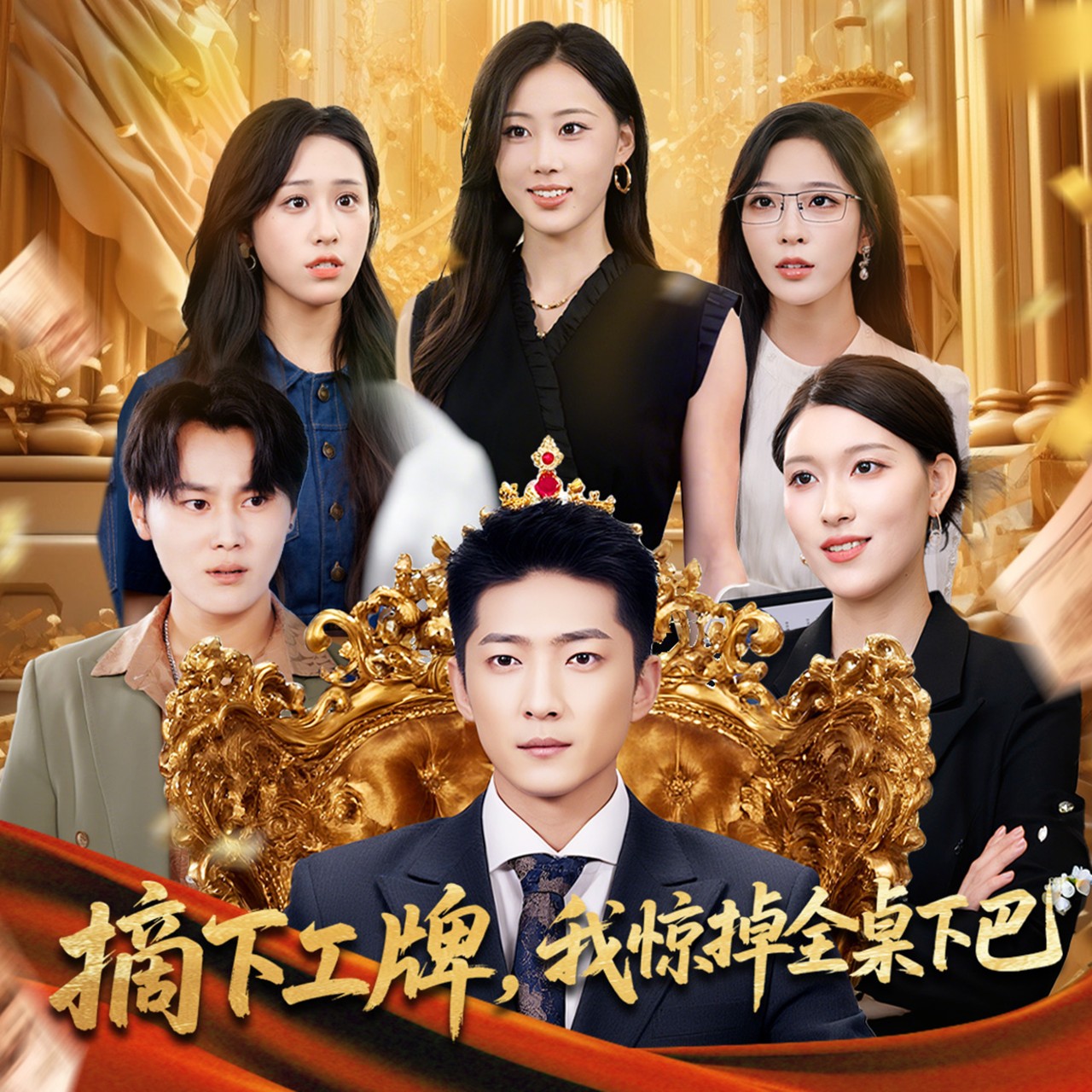 摘下工牌我惊掉全桌下巴(66集)王石&王蓉蓉-免费短剧