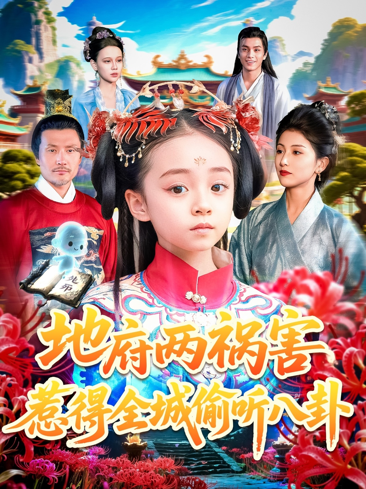 地府两祸害惹得全城偷听八卦（111集）汪新玲（点点）-免费短剧