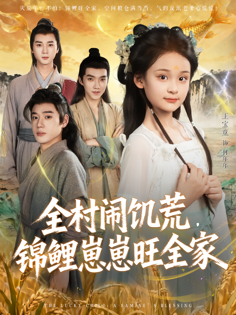 全村闹饥荒,锦鲤崽崽旺全家(72集)王宝童&常元佳-免费短剧