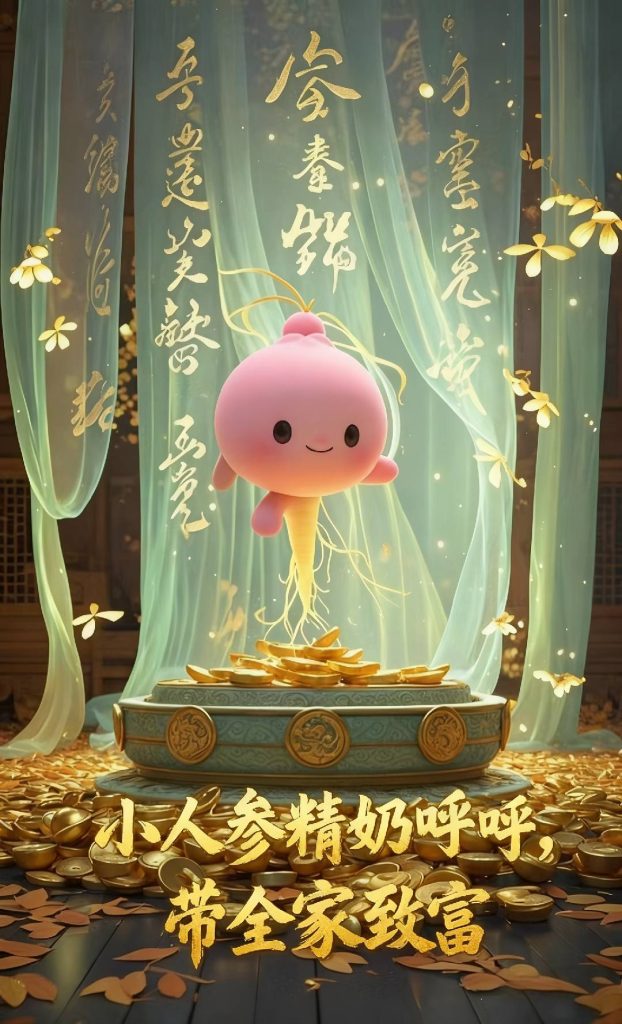 小人参精奶呼呼带全家暴富（58集）-免费短剧