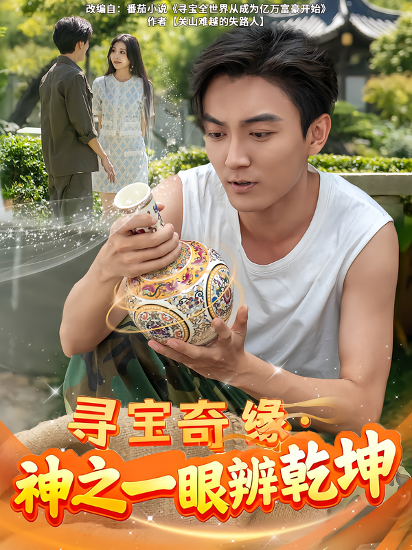 寻宝奇缘，神之一眼辨乾坤（80集）刘抒航&李佳颖-免费短剧