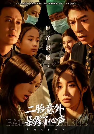 二胎意外暴露了心声(53集)詹露斯&金昊泽-免费短剧