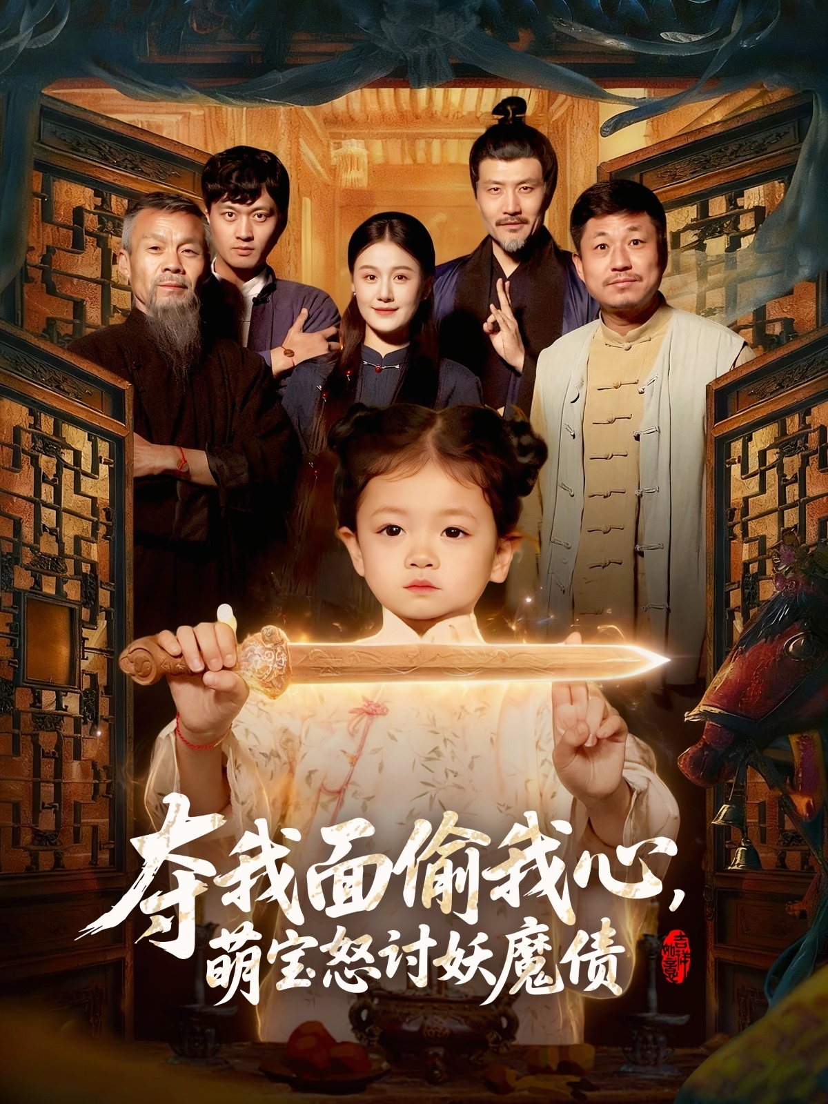 夺我面偷我心，萌宝怒讨妖魔债（103集）赵奕乔＆屈婉琼-免费短剧