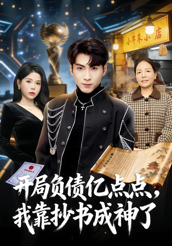 开局负债亿点点，我靠抄书成神了（80集）王棣墨&舒慧-免费短剧