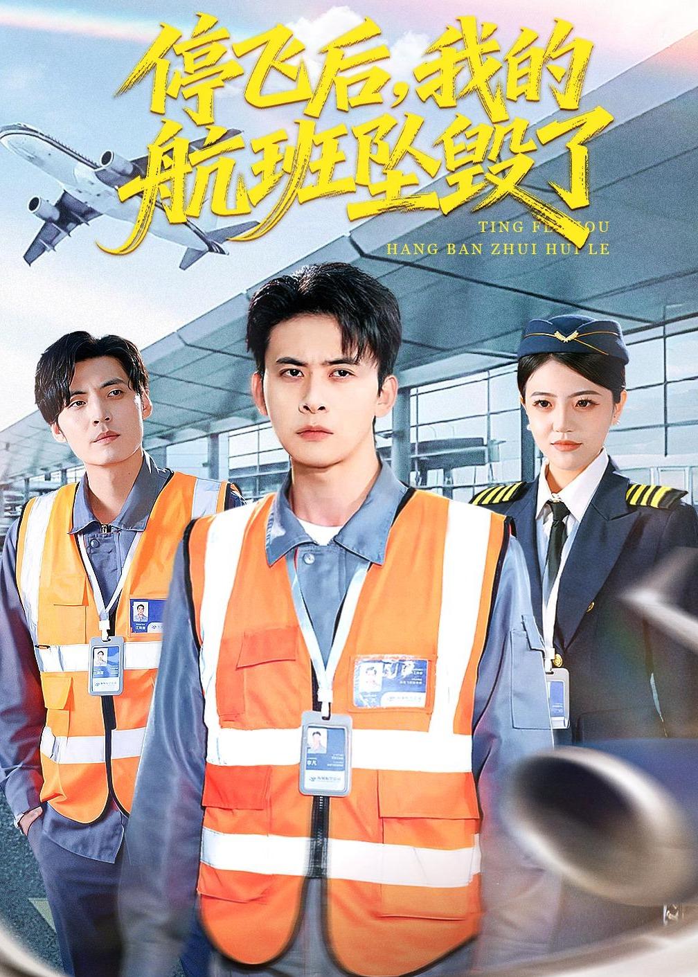 停飞后，我的航班坠毁了（100集）刘渝展＆李宣锦-免费短剧