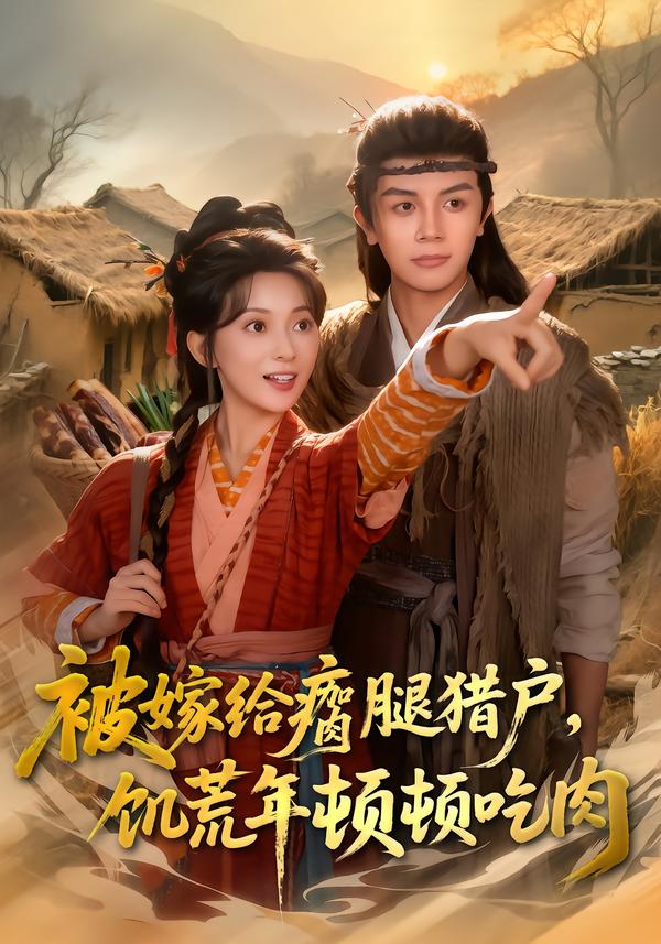 被嫁给瘸腿猎户，饥荒年顿顿吃肉（80集）邓豪＆蔺瑞雪-免费短剧
