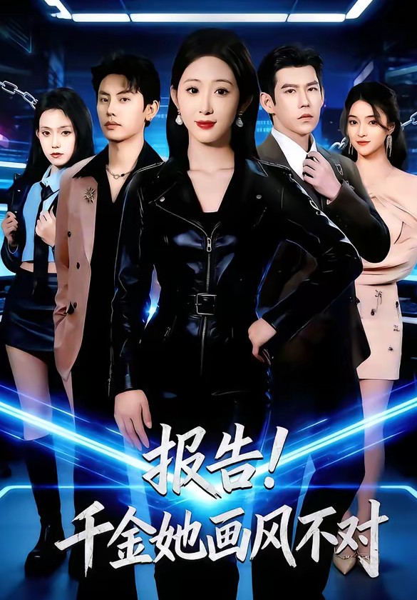 报告！千金她画风不对（80集）韩清蔓＆王淮景-免费短剧