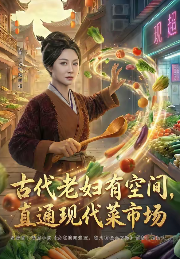 古代老妇有空间，直通现代菜市场（81集）佴一文＆荀熙-免费短剧