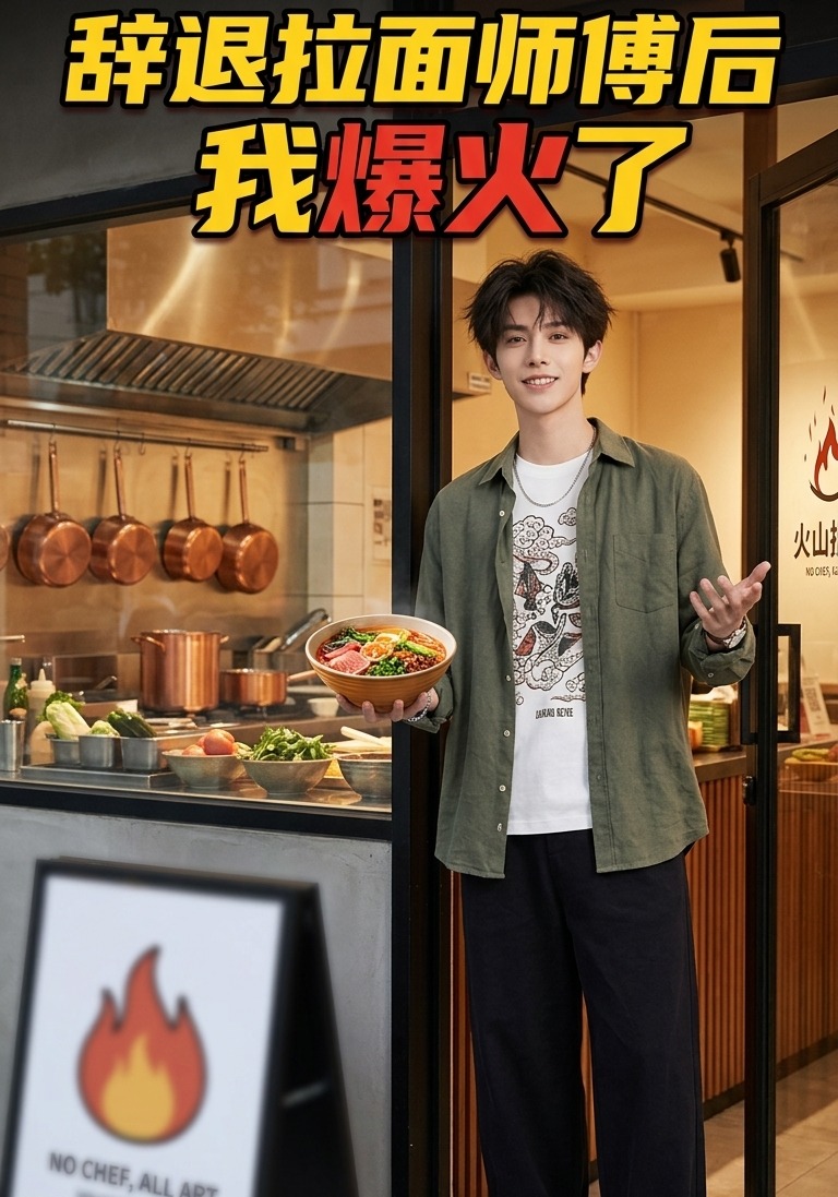 辞退拉面师傅后我爆火了（25集）Ai短剧-免费短剧