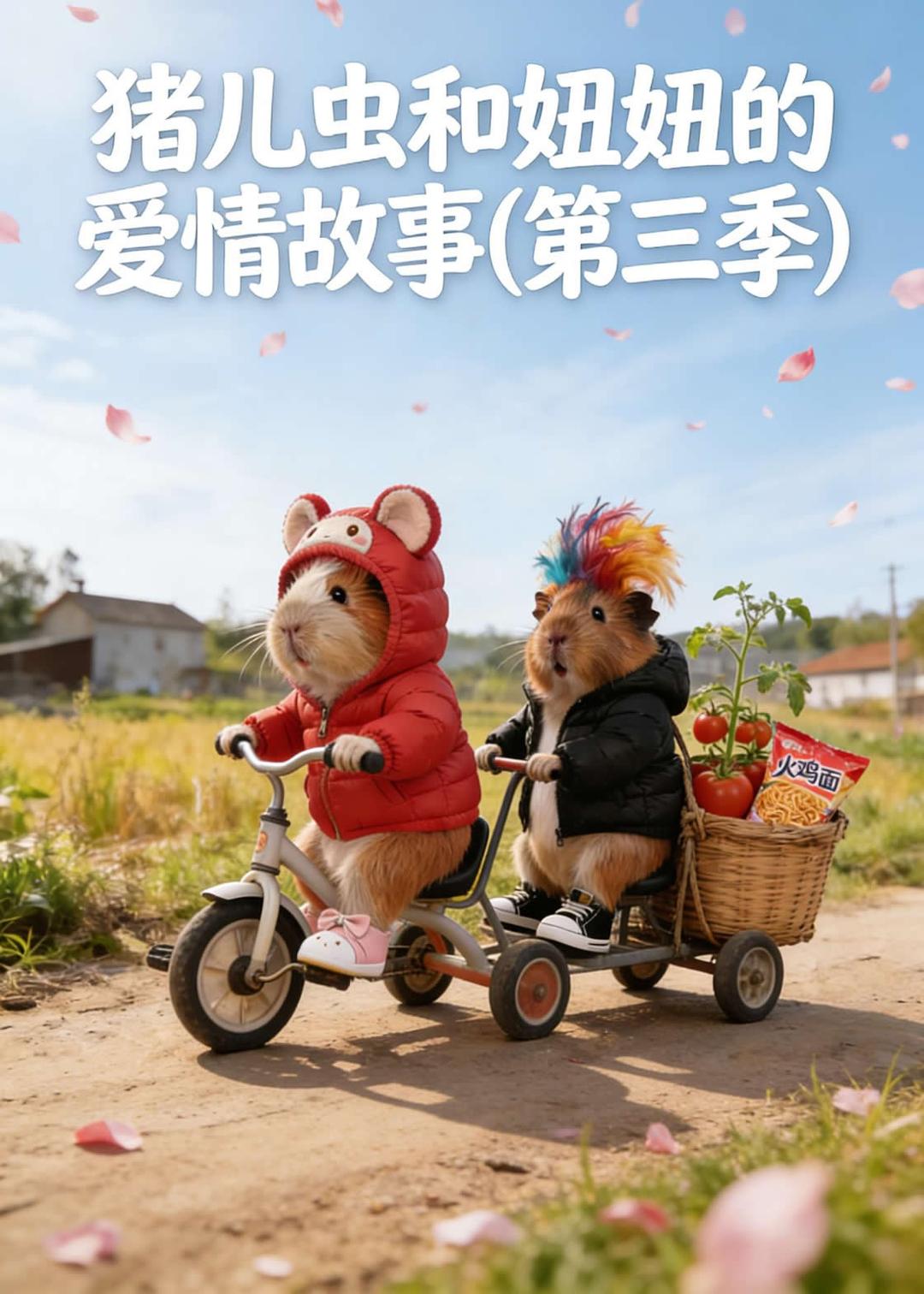 猪儿虫和妞妞的爱情故事第三季（10集）Ai短剧-免费短剧