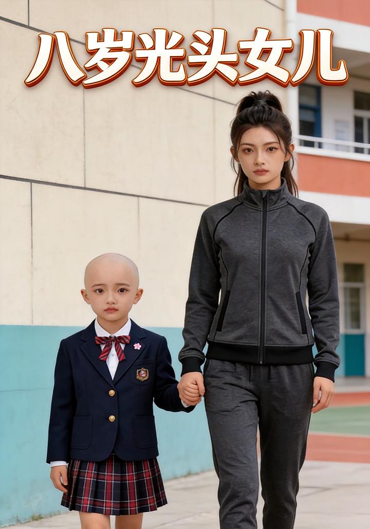 八岁光头女儿(21集)AI短剧-免费短剧