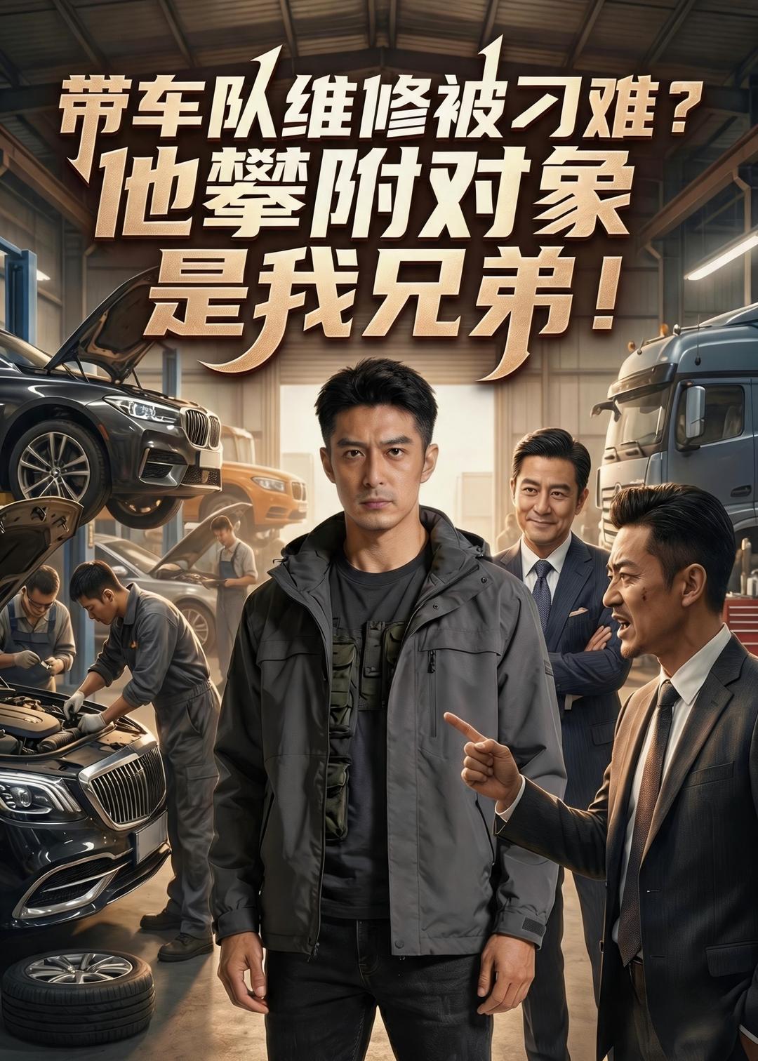 带车队维修被刁难？他攀附对象是我兄弟！（35集）Ai短剧-免费短剧