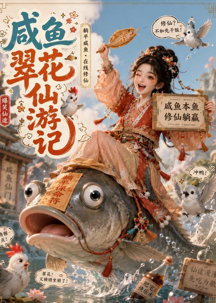 咸鱼翠花仙游记(53集)-免费短剧