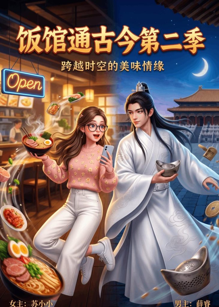 饭馆通古今第二季（60集）-免费短剧