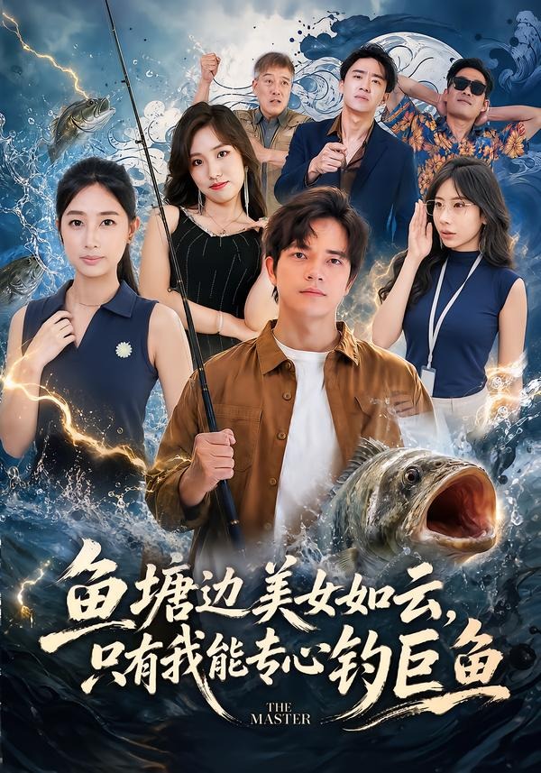 鱼塘边美女如云,只有我能专心钓巨鱼(70集)尤牧森&飒飒-免费短剧