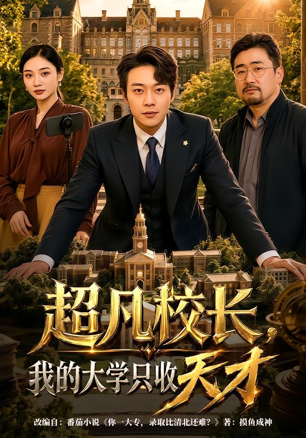 超凡校长，我的大学只收天才（80集）胡忠睿＆袁传琪-免费短剧