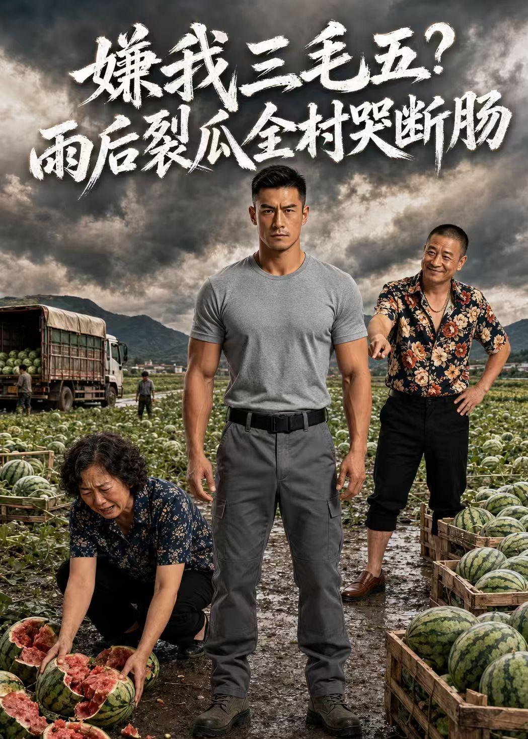 嫌我三毛五?雨后裂瓜全村哭断肠(49集)AI短剧-免费短剧