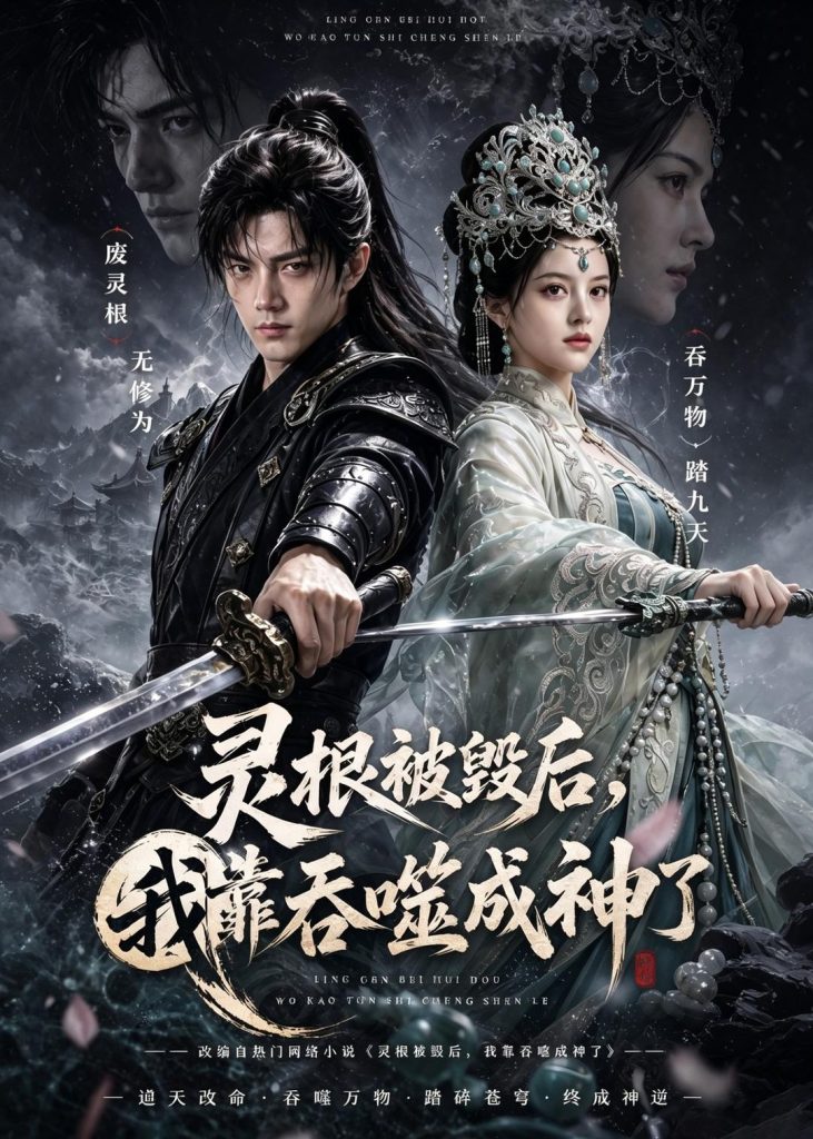 灵根被毁后，我靠吞噬成神了（71集）AI短剧-免费短剧
