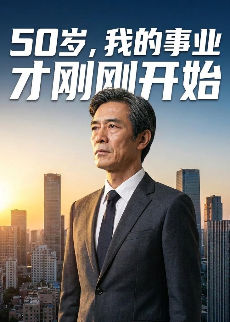 50岁，我的事业才刚刚开始（45集）AI短剧-免费短剧