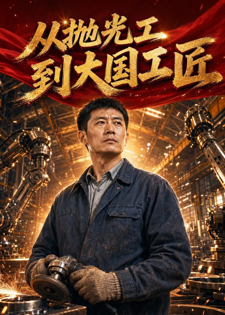 从抛光工到大国工匠（50集）AI短剧-免费短剧