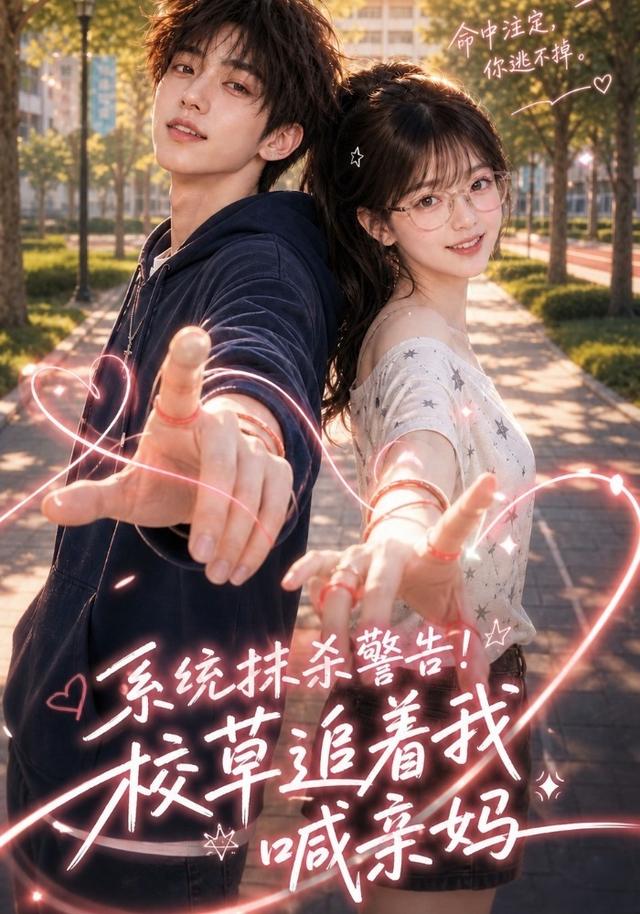 系统抹杀警告!校草追着我喊亲妈(46集)-免费短剧