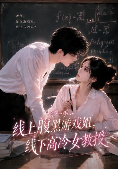 线上腹黑游戏姐，线下高冷女教授（80集）-免费短剧