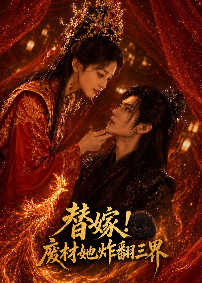 替嫁!废材她炸翻三界(61集)-免费短剧