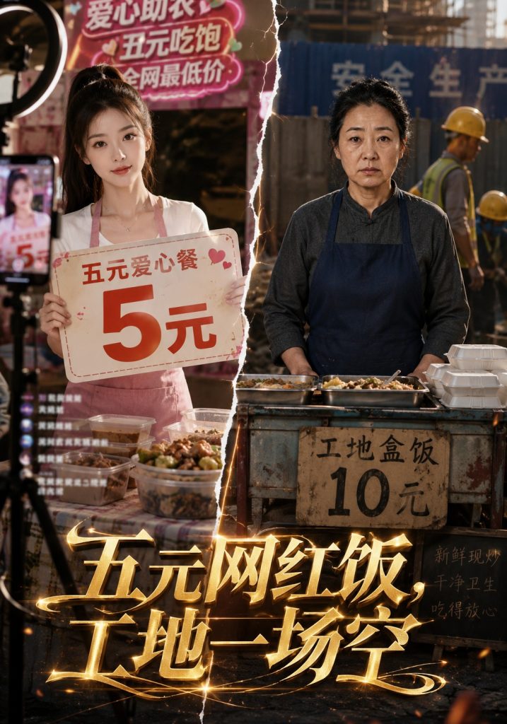 五元网红饭,工地一场空(36集)-免费短剧