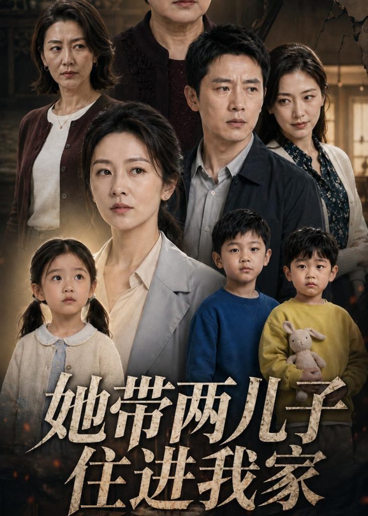她带两儿子住进我家（78集）AI短剧-免费短剧