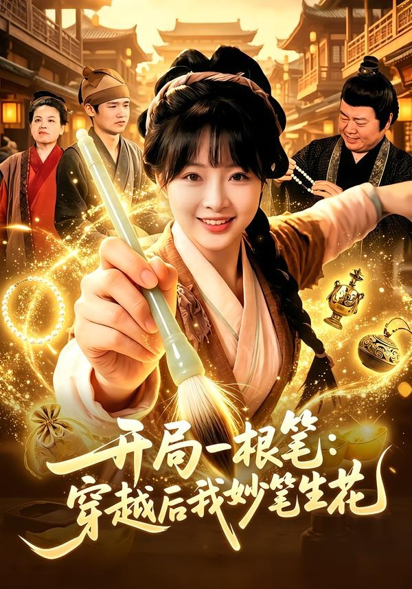 开局一根笔：穿越后我妙笔生花（98集）陆恩馨＆天养-免费短剧