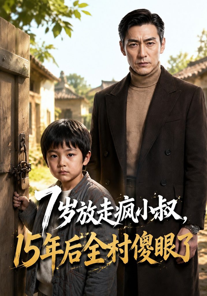 7岁放走疯小叔，15年后全村傻眼了（55集）-免费短剧