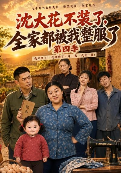 沈大花不装了,全家都被我整服了第四季(58集)-免费短剧