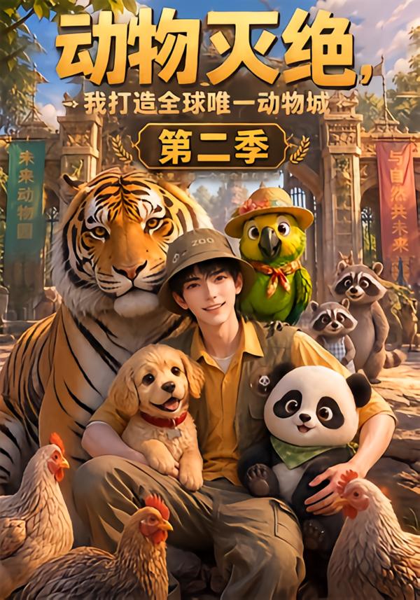 动物灭绝,我打造全球唯一动物城第二季(124集)-免费短剧
