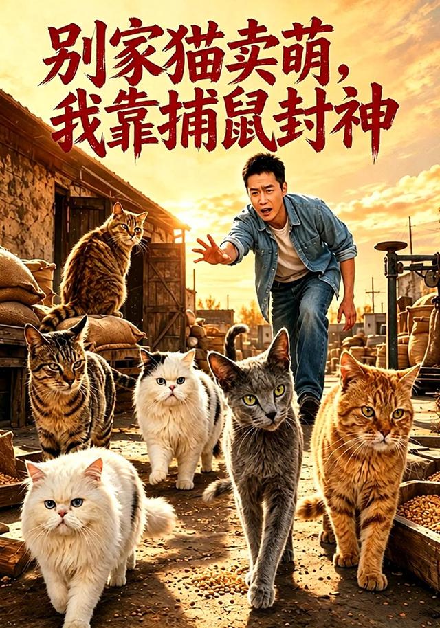 别家猫卖萌，我靠捕鼠封神（65集）赵焕城＆林学-免费短剧