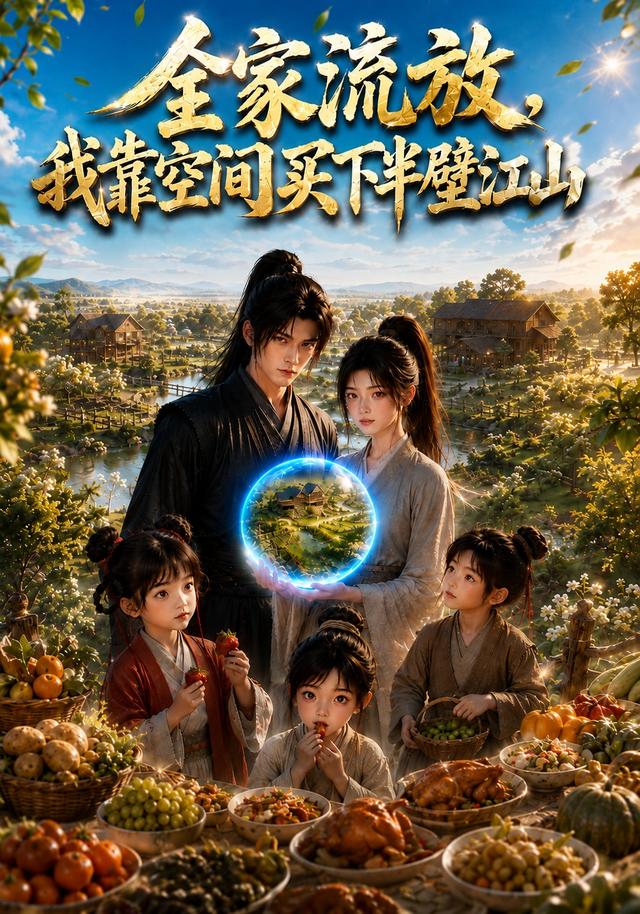 全家流放，我靠空间买下半壁江山（70集）-免费短剧