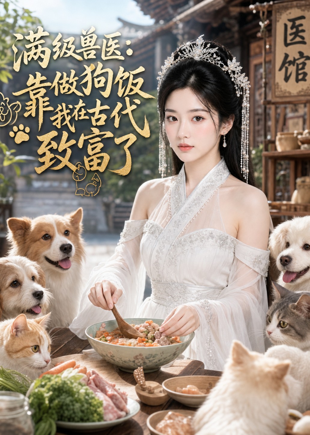 满级兽医：靠做狗饭我在古代致富了（34集）-免费短剧
