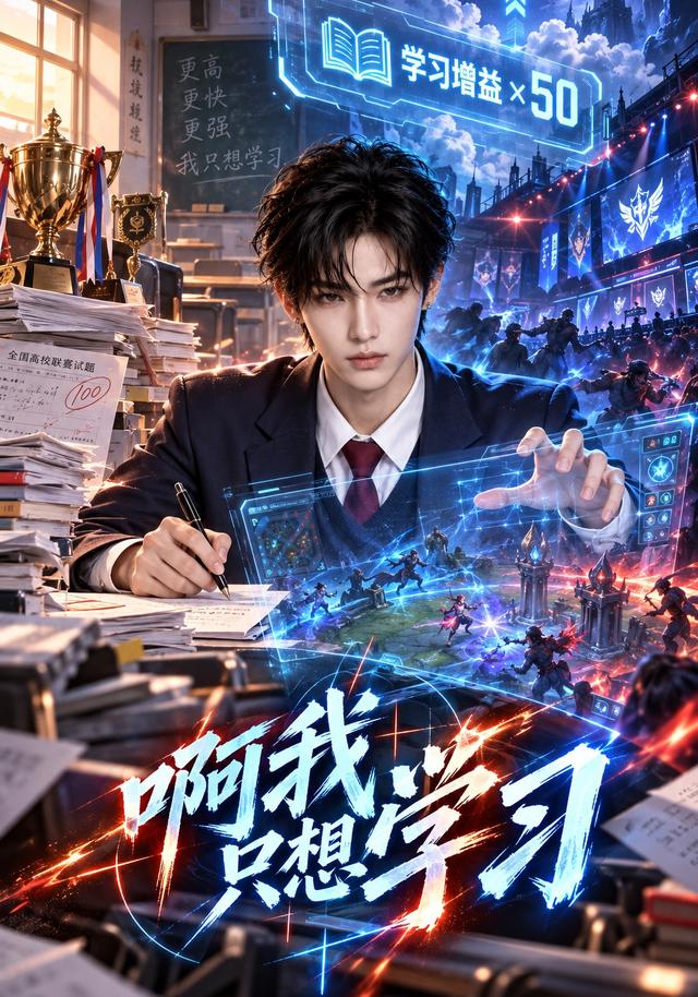 啊我只想学习（91集）-免费短剧