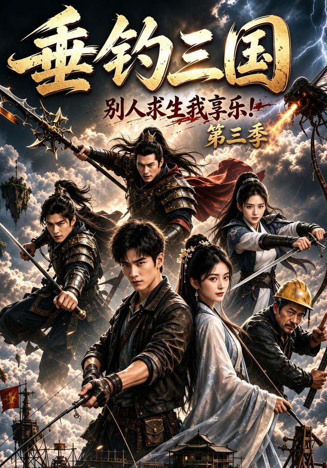 垂钓三国，别人求生我享乐！第三季（131集）-免费短剧