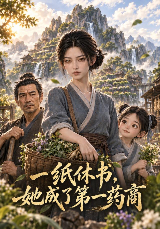 一纸休书，她成了第一药商（80集）-免费短剧