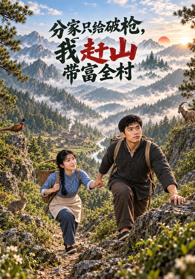 分家只给破枪,我赶山带富全村(91集)-免费短剧