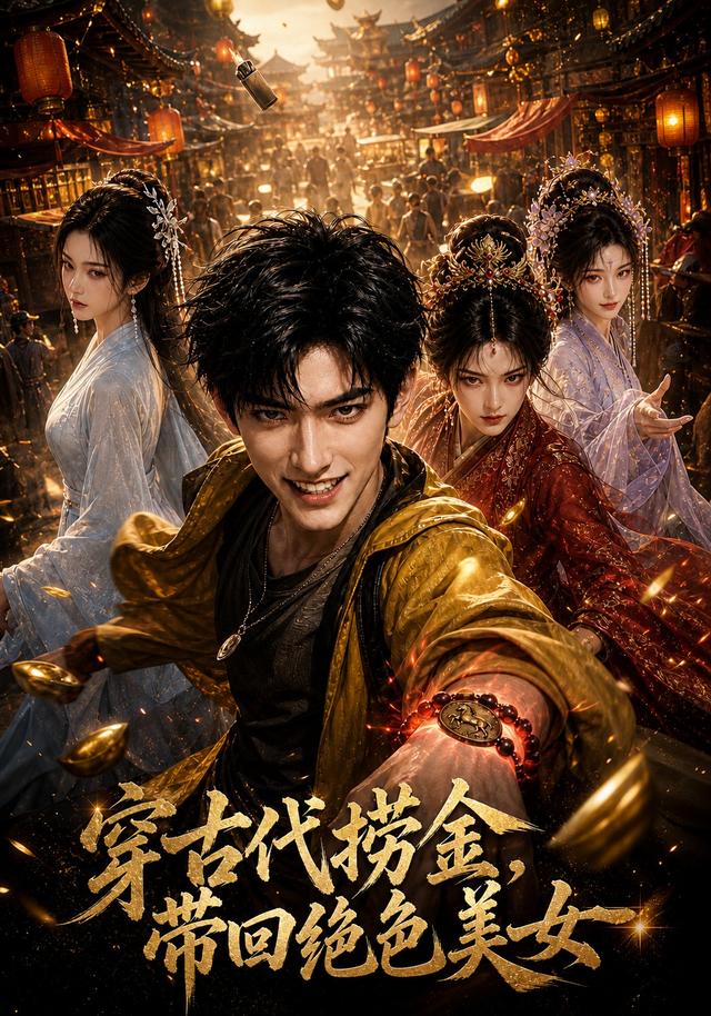 穿古代捞金,带回绝色美女(60集)-免费短剧