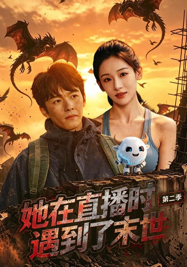 她在直播时遇到了末世第二季(61集)张思琦&刘宇阳-免费短剧