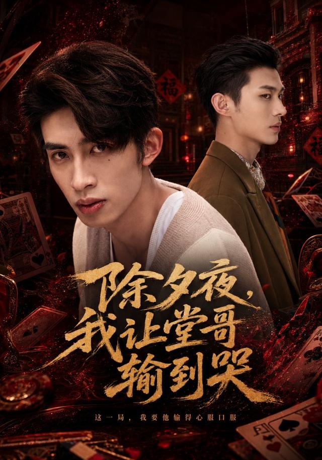 除夕夜，我让堂哥输到哭（79集）范铭阳&李乐新-免费短剧
