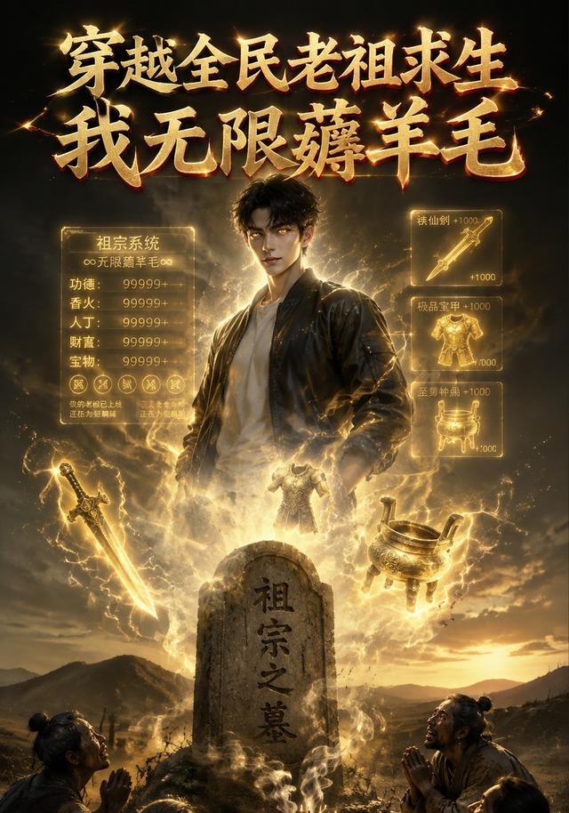 穿越全民老祖求生我无限薅羊毛（162集）-免费短剧