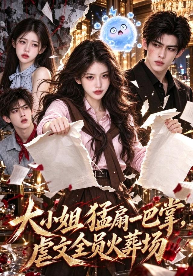 大小姐猛扇一巴掌,虐文全员火葬场(60集)-免费短剧