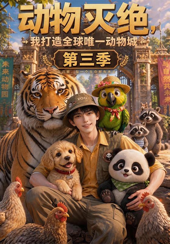 动物灭绝,我打造全球唯一动物城第三季(165集)-免费短剧