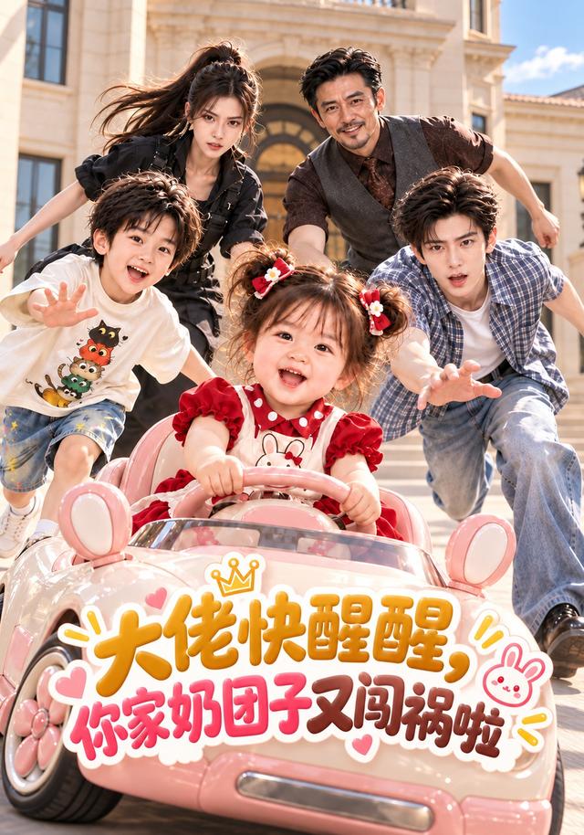 大佬快醒醒，你家奶团子又闯祸啦（64集）-免费短剧