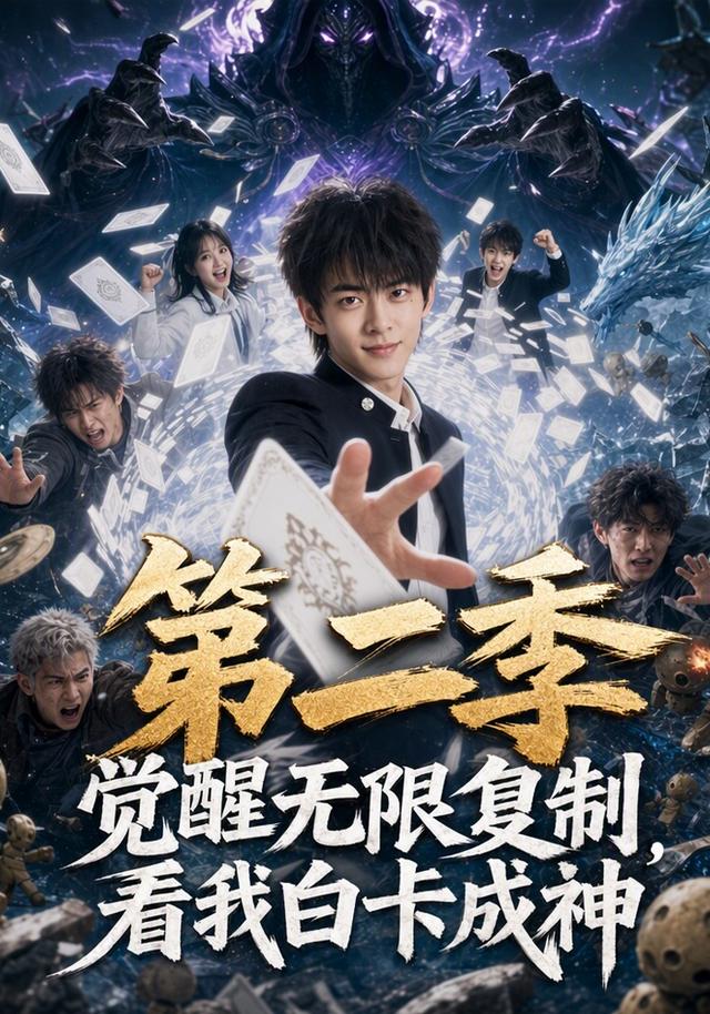 觉醒无限复制，看我白卡成神第二季（64集）-免费短剧